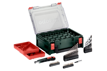 Metabo PowerMaxx BS Basic Set Akku-Bohrschrauber inkl. Koffer + 2 Akkus 2.0Ah + Zubehör 