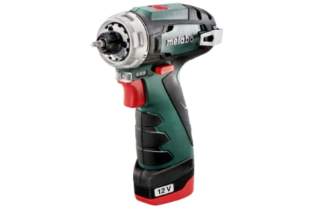 Metabo PowerMaxx BS Basic Set Akku-Bohrschrauber inkl. Koffer + 2 Akkus 2.0Ah + Zubehör 