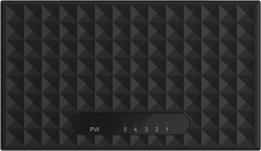 Hama 53308 Netzwerk-Switch, 5 Port 10/100 Schwarz 