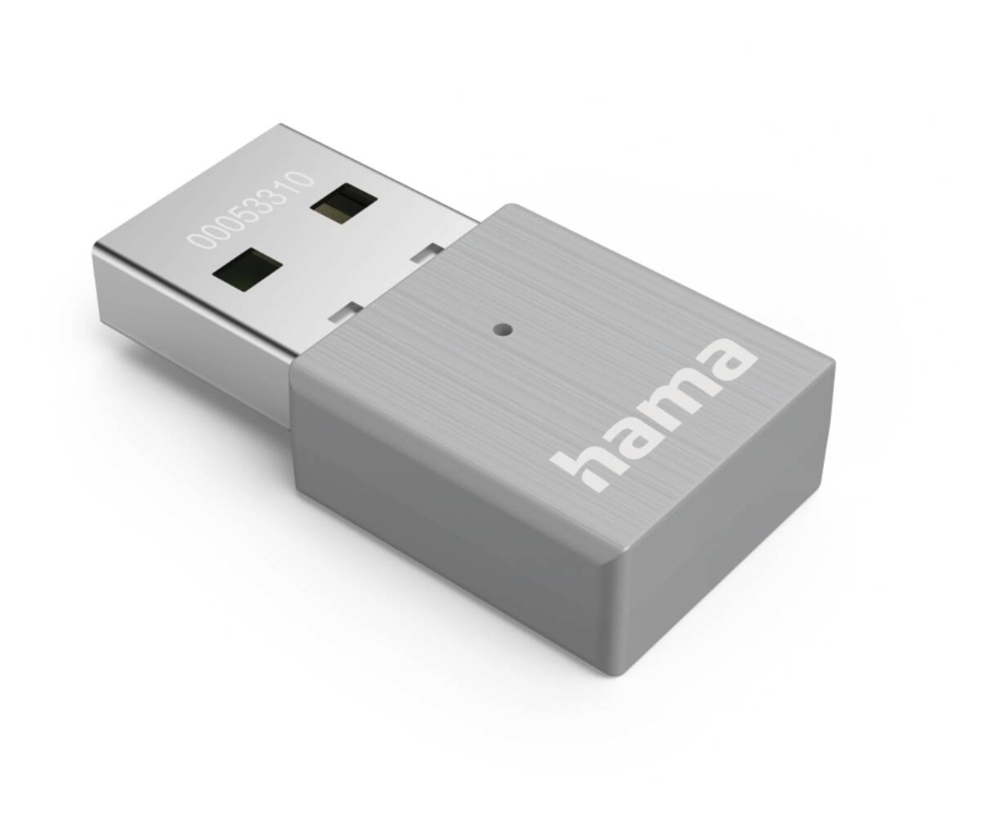 Hama 53310 AC600 Nano-WLAN-USB-Stick, 2.4/5 GHz 