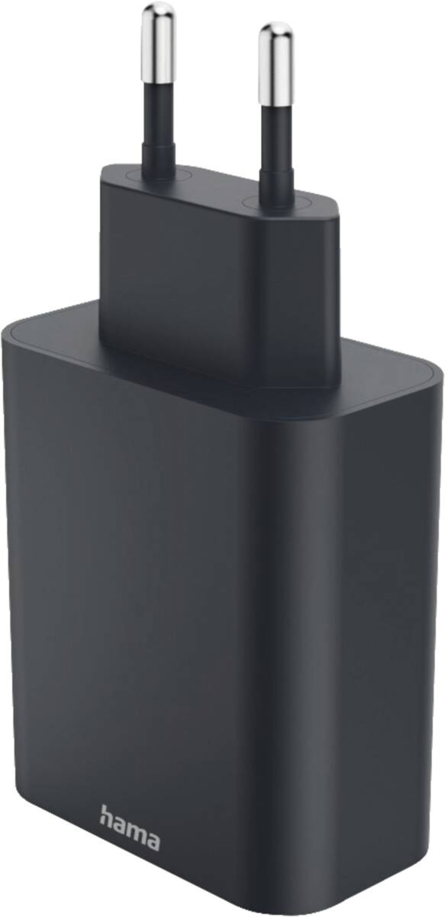 Hama 86444 Schnellladegerät, 1x USB-C, 1x USB-A, PD, 45 W Anthrazit