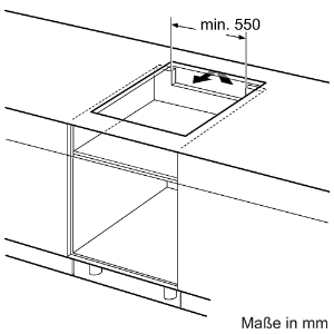 Neff T68STV4L0 N90 Autarkes Induktionskochfeld Glaskeramik, 80 cm breit,Edelstahrahmen