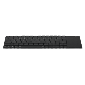Rapoo Kabellose Touch-Tastatur "E2710", Schwarz 