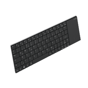 Rapoo Kabellose Touch-Tastatur "E2710", Schwarz 