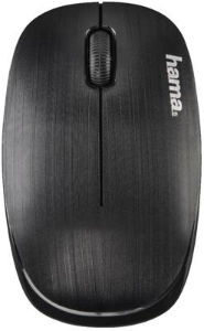 Hama 182618 Optische Funkmaus "MW-110", 3 Tasten, Schwarz 