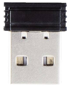 Hama 182618 Optische Funkmaus "MW-110", 3 Tasten, Schwarz 