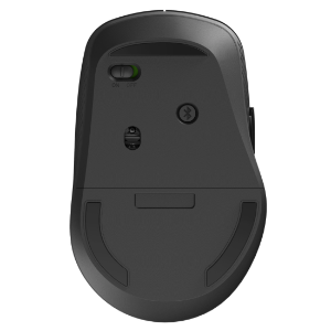 Rapoo Kabellose lautlose Multi-Mode-Maus "M300", Dunkelgrau 184341