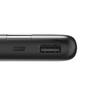 Hama 201709 Power Pack "Performance 10", 10000 mAh 3 Ausgänge: USB-C, 2x USB-A, Anthrazit