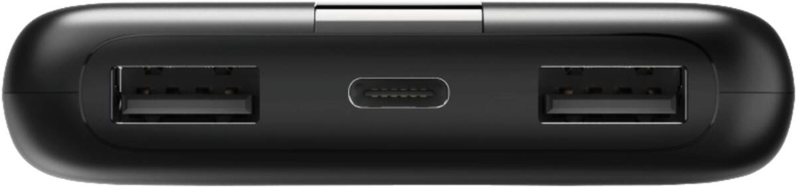 Hama 201709 Power Pack "Performance 10", 10000 mAh 3 Ausgänge: USB-C, 2x USB-A, Anthrazit