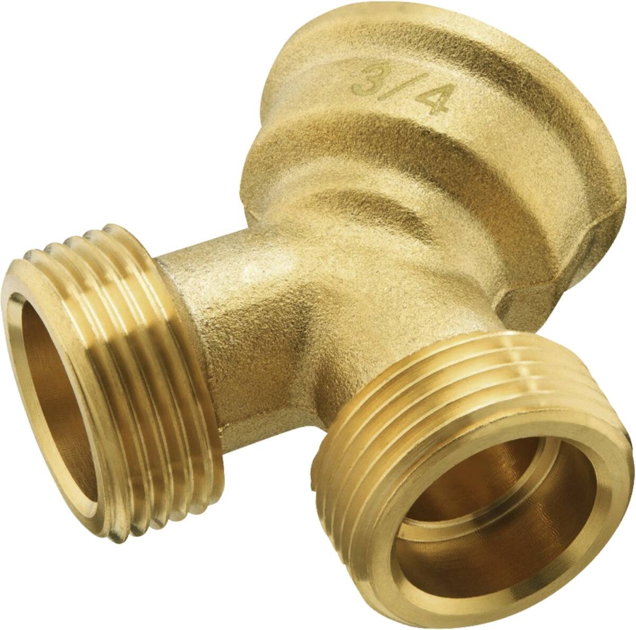 Xavax 220735 Y-Verteiler für Zulaufschläuche für Ø 3/4 Zoll (26,9 mm)