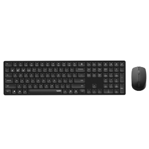 Rapoo 221172 Kabelloses Multi-Mode-Deskset "8020M",  QWERTZ, Schwarz