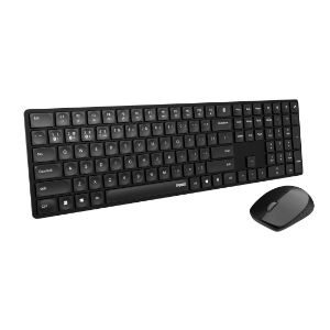 Rapoo 221172 Kabelloses Multi-Mode-Deskset "8020M",  QWERTZ, Schwarz
