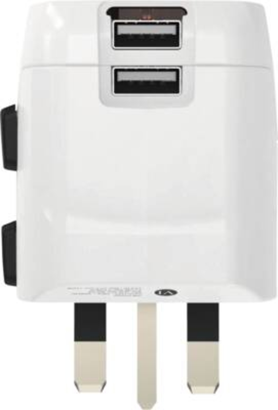 Hama 223474 Weltreiseadapter Set "World Travel Pro Light  USB", 3-polig, 2x USB Reisestecker