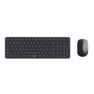 Rapoo 226112 Kabelloses ultraflaches Multi-Mode-Deskset "9310M", Schwarz
