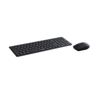 Rapoo 226112 Kabelloses ultraflaches Multi-Mode-Deskset "9310M", Schwarz