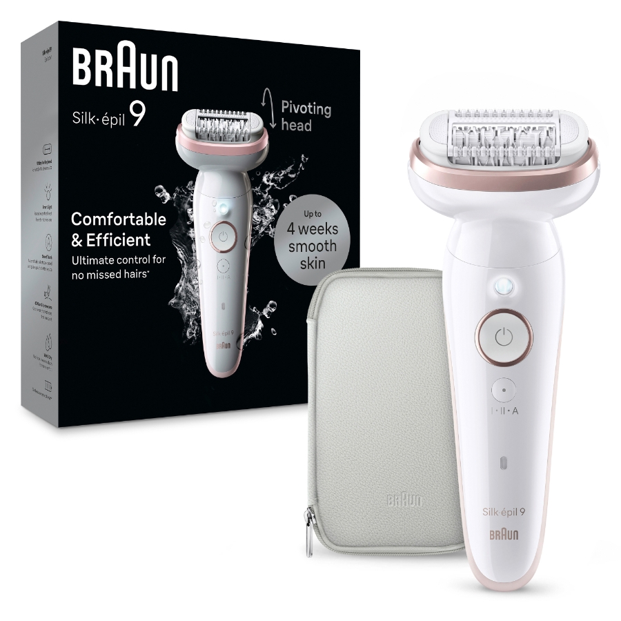 Braun Personal Care Silk-épil 9-000 Epilierer für eine einfache Haarentfernung 