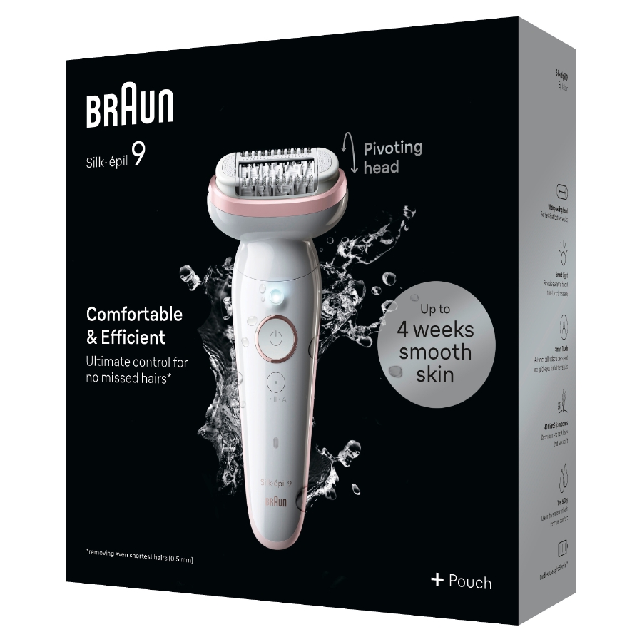 Braun Personal Care Silk-épil 9-000 Epilierer für eine einfache Haarentfernung 