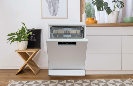Gorenje GS643C90W Geschirrspüler Stand  mit Besteckschublade 60cm Weiß