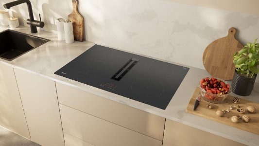 Neff V58NBS1L0 N50  Kochfeld mit Dunstabzug (Induktion) 80 cm, Rahmenlos 