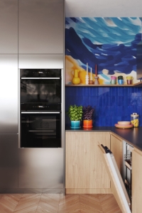 Neff C24MR21N0 N70 Kompaktbackofen mit Mikrowelle, 60 x 45 cm Soft Close & Soft Opening