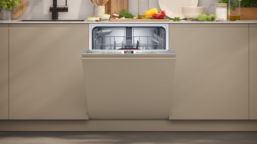 Neff S275EAX16E N50 Geschirrspüler Einbau vollintegriert 60 cm XXL, VarioScharnier(IKEA Küche) 