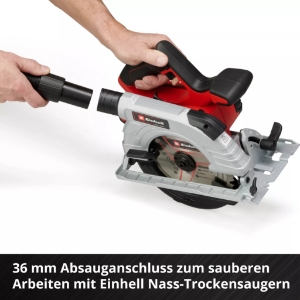 Einhell TP-CS 18/190 Li BL - Solo PROFESSIONAL Akku-Handkreissäge  Lieferung ohne Akku und ohne Ladegerät (separat erhältlich) 