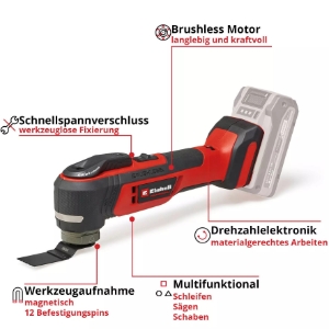Einhell TP-MG 18 Li BL - Solo PROFESSIONAL Akku-Multifunktionswerkze 