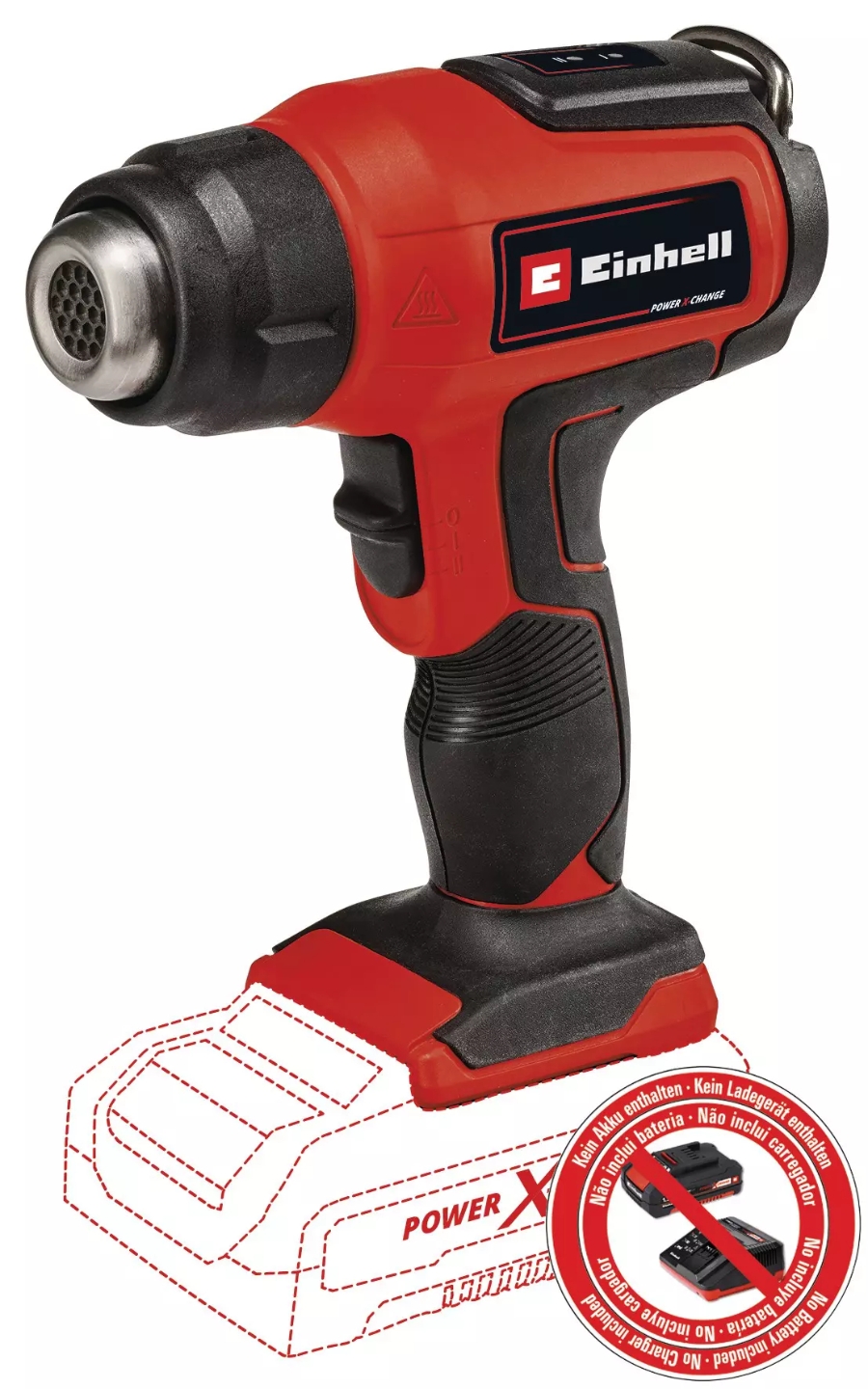 Einhell TE-HA 18 Li - Solo Akku-Heißluftpistole 