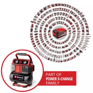 Einhell TE-AC 18/75 Li OF-Solo Akku-Kompressor 