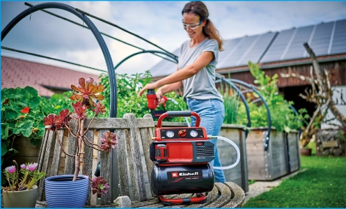 Einhell TE-AC 18/75 Li OF-Solo Akku-Kompressor 