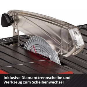 Einhell TE-TC 18/115 Li-Solo Akku-Fliesenschneidmaschine 