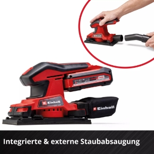 Einhell TC-OS 18/187 Li Solo Akku-Schwingschleifer 