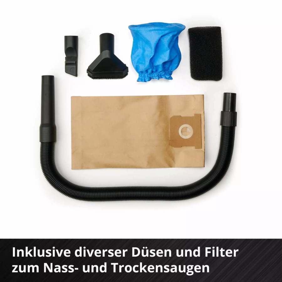Einhell TE-VC 18/10 Li-Solo Akku-Nass-Trockensauger 