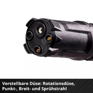 Einhell HYPRESSO 18/24-1 Akku-Druckreinigerpistole 