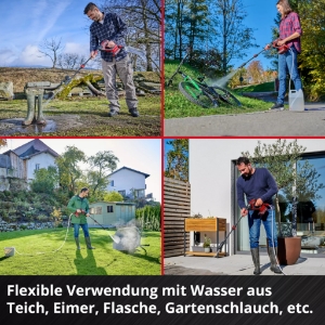 Einhell HYPRESSO 18/24-1 Akku-Druckreinigerpistole 
