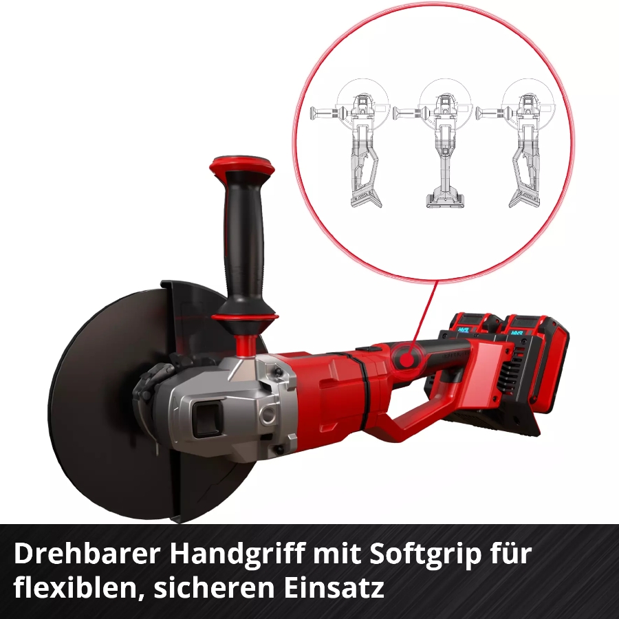 Einhell AXXIO 36/230 Q PROFESSIONAL Akku-Winkelschleifer  