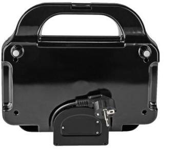 Nedis KAMG120FBK Multi-Grill |  Grill / Sandwich / Waffle | 900 W  28 x 15 cm | Automatischer Temperaturkontrolle | Edelstahl