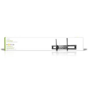 Nedis TVWM2170BK Neigbare TV-Wandhalterung 60 - 100 " | max 75kg kippbar: 5 ° | Minimaler Wandabstand: 85 mm | Stahl| Schwarz