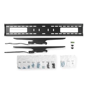 Nedis TVWM2170BK Neigbare TV-Wandhalterung 60 - 100 " | max 75kg kippbar: 5 ° | Minimaler Wandabstand: 85 mm | Stahl| Schwarz