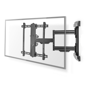 Nedis TVWM6550BK Vollbewegliche-TV-Wandhalterung 37 - 80 "  50 kg | kippbar | drehbar | Minimaler Wandabstand: 70 mm |