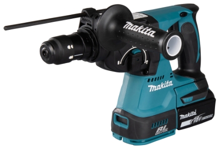 Makita DLX3195JX1 Kombo-Kit LXT  DDF484 • DGA504 • DHR243 • Ladegerät • 2 x 5,0 Ah Akku 