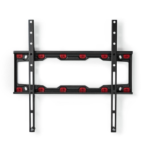 Nedis TVWM4030BK Feste TV-Wandhalterung 23 - 55 " 35 kg | Minimaler Wandabstand: 28 mm | Stahl | Schwarz