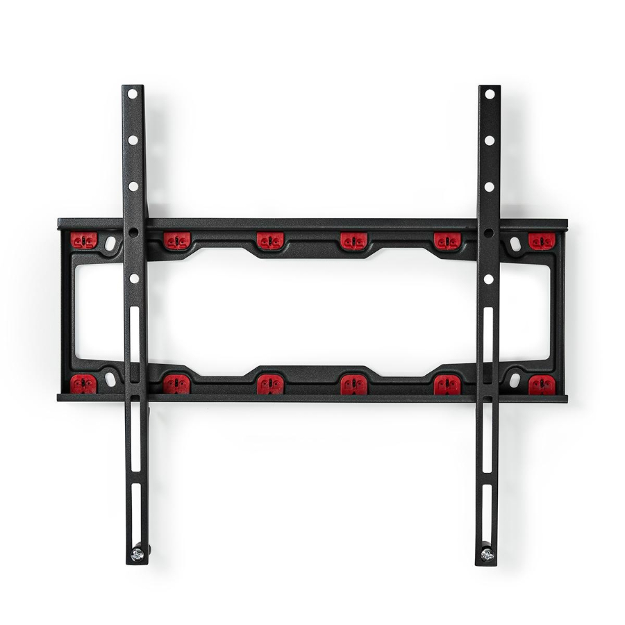 Nedis TVWM4030BK Feste TV-Wandhalterung 23 - 55 " 35 kg | Minimaler Wandabstand: 28 mm | Stahl | Schwarz