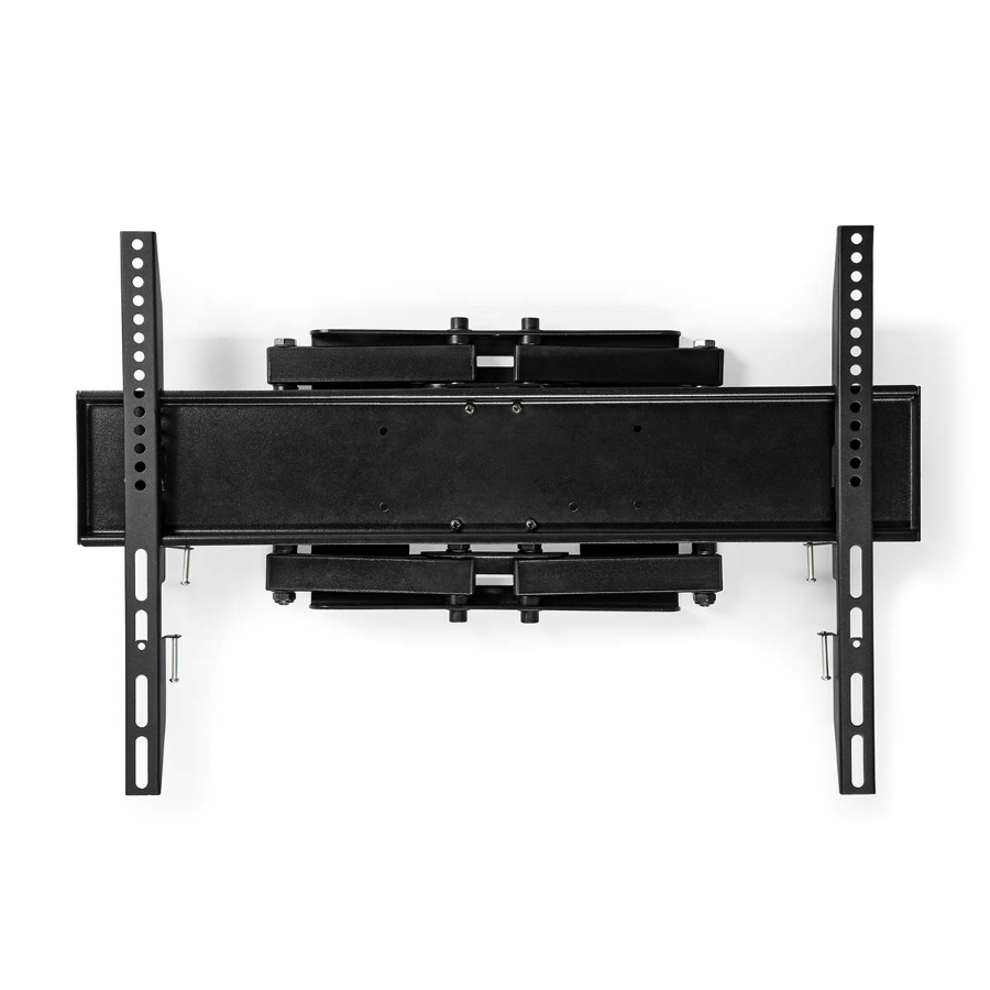 Nedis TVWM3551BK Vollbewegliche-TV-Wandhalterung 37 - 80 " 35 kg | kippbar | drehbar | Minimaler Wandabstand: 75 mm 
