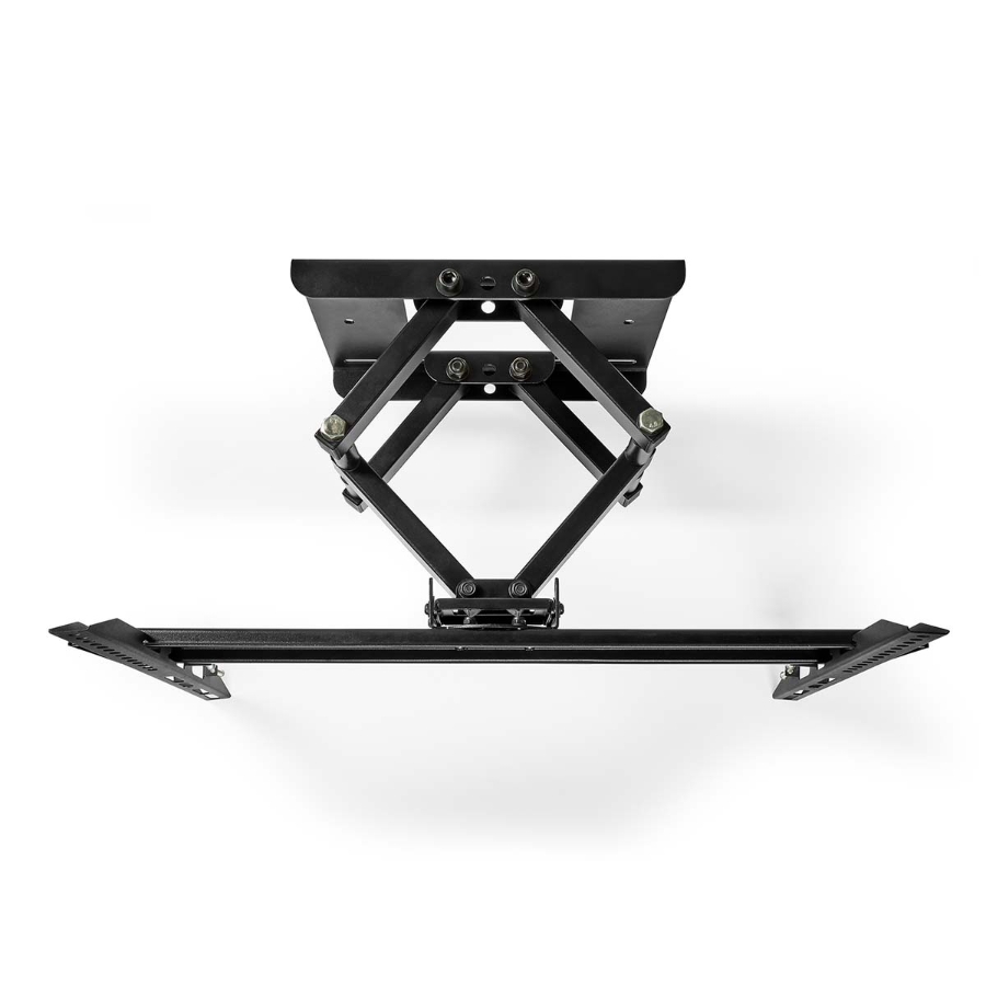 Nedis TVWM3551BK Vollbewegliche-TV-Wandhalterung 37 - 80 " 35 kg | kippbar | drehbar | Minimaler Wandabstand: 75 mm 