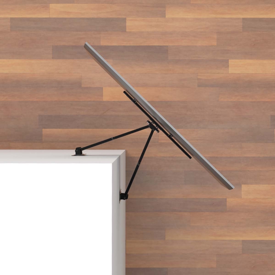 Nedis TVWM5350BK Vollbewegliche-TV-Wandhalterung 32 - 70 " 40 kg | kippbar | drehbar | Minimaler Wandabstand: 80 mm | 