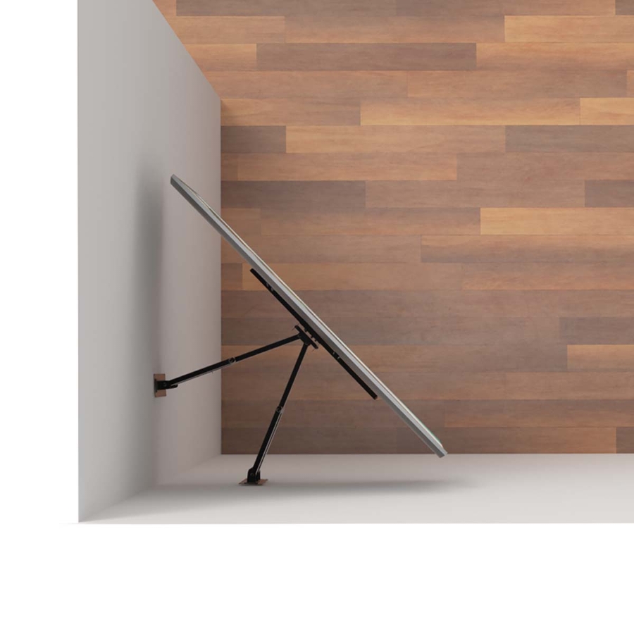 Nedis TVWM5350BK Vollbewegliche-TV-Wandhalterung 32 - 70 " 40 kg | kippbar | drehbar | Minimaler Wandabstand: 80 mm | 