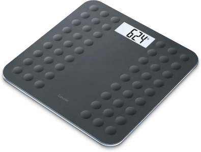 Beurer GS300 Personenwaage digital  max.180 kg Schwarz Besonders flach: nur 1,8 cm