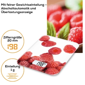 Beurer KS19 Küchenwaage Berry 704.05 