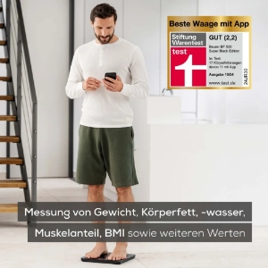 Beurer BF 500 Personenwaage Schwarz 